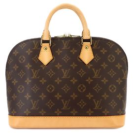 Sac à main Louis Vuitton Monogram Alma Marron Monogramme