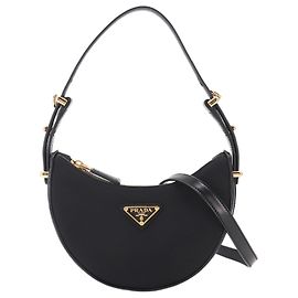 Prada Arque Small 2-way Handbag Black