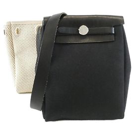 Hermès Borsa a tracolla Hermes Herbag TPM Nero
