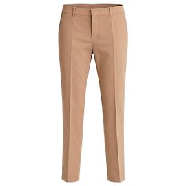 Pantalon ajusté Gucci en mélange de coton couleur nude Rose
