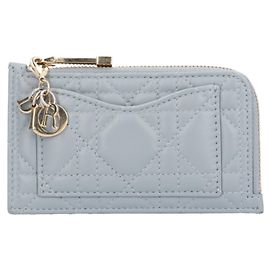 Lady Cosmos Zip Kartenetui Christian Dior Blau