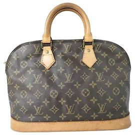 Louis Vuitton Vintage Alma Monogram Canvas PM Marron