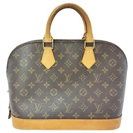 Louis Vuitton Vintage Alma Monogram Canvas PM Marrom