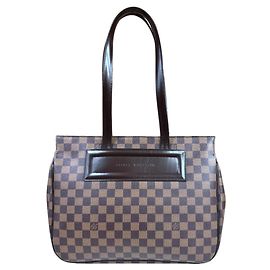 Louis Vuitton Parioli PM Damier Tote Bag Brown