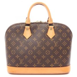 Sac à main Louis Vuitton Alma PM Monogram Marron Monogramme