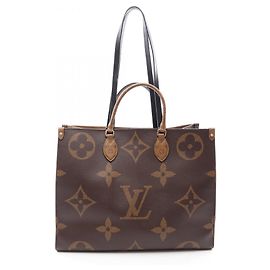 Bolsa Louis Vuitton OnTheGo GM Monogram Giant/Reverse Marrom