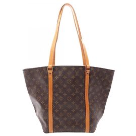 Bolsa Tote Louis Vuitton Monogram Marrom Monograma