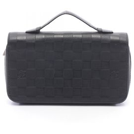 Louis Vuitton Zippy XL Damier Infini Long Wallet Black