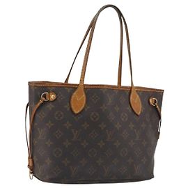 Bolsa Tote LOUIS VUITTON Monogram Neverfull PM M40155 LV Auth 195271 Monograma