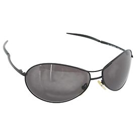 Gafas de sol GUCCI Plástico Negro Auth bs36623 Negro
