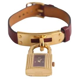 Hermès Relógio Kelly Bordeaux Kelly bordeaux Bordeaux