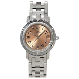 Hermès Hermes Clipper CL4 210 Damenuhr Pink Quartz Andere