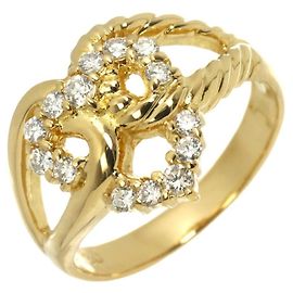 Céline Celine Diamantring in 18K Gelbgold mit 0.30ct Gelb