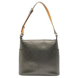 Louis Vuitton Monogram Mat Sutter Shoulder Bag Black Monogram