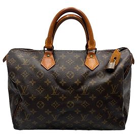 Louis Vuitton Speedy Monogram Canvas 35 Marrom