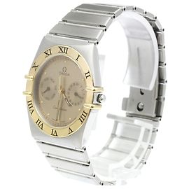 Omega Constellation Manhattan Quartz Aço inoxidável e Ouro amarelo (18K) 33 Outro