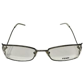 Occhiali Fendi in titanio argento Silver hardware