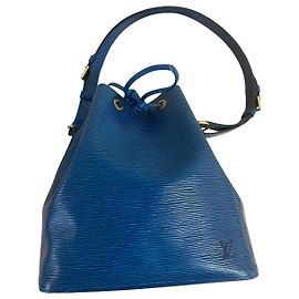 Louis Vuitton Noé in Blue Epi Leather Other