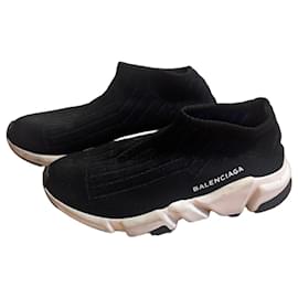 Baskets Balenciaga Speed Trainer noires Noir