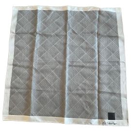 Pañuelo de algodón Calvin Klein gris Gris