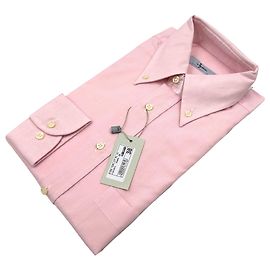 Autre Marque Camicia Oxford a maniche lunghe Ingram 90s Vintage da uomo, rosa chiaro, Taglia 38/15 Rosa
