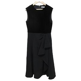 Autre Marque Noelle Kleid FOXEY NEW YORK Samtkleid Schwarz