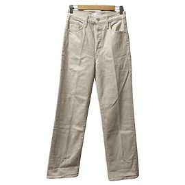 Autre Marque Pantalones vaqueros THE RAMBLER SKIMP Mother Blanco Blanco roto