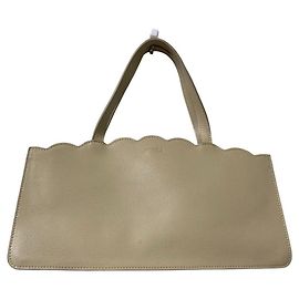 Furla 2way Shoulder Handbag Beige