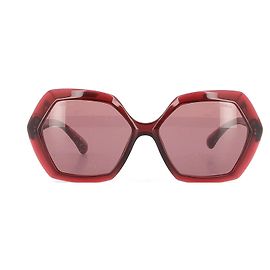 Chanel Gafas de sol rojas Roja