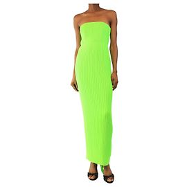 Solace London Robe plissée verte - taille UK 6 Vert