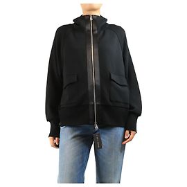 Autre Marque Black Roxbury zip through jacket - size L Black