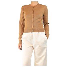 Loewe Feinstrick-Cardigan in Braun - Größe M Braun