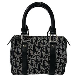 Sac à main Christian Dior Vintage Trotter Noir