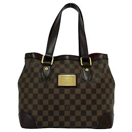 Sac à main Louis Vuitton Hampstead PM Marron