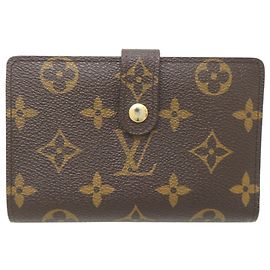 Cartera Louis Vuitton Portefeuille Viennois Bi-Fold Castaño