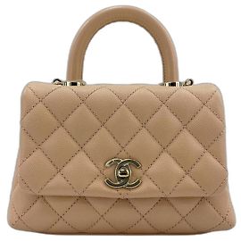 Borsa a Spalla CHANEL Mini Matelassé Rosa Rosa