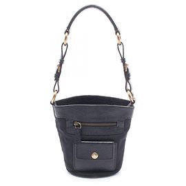 Sac à main avec logo Triangle Prada Noir