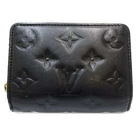 Louis Vuitton Monogram Bi-fold Wallet Black