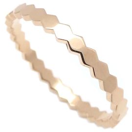 Chaumet B de Honeycomb Ring in Pink Gold Other