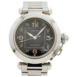 Orologio da polso Cartier Pasha C W31043M7 Quadrante nero Altro