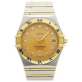 Omega Constellation Two-Tone Diamond Watch Other