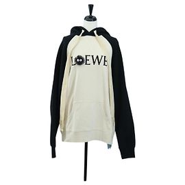 Sudadera LOEWE x Studio Ghibli My Neighbor Totoro Soot Sprite Beige Auth 167485SM Negro Beige