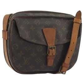 LOUIS VUITTON Bolsa de Ombro Monogram Jeune Fille MM M51226 LV Auth 193899 Monograma