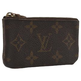LOUIS VUITTON Monogram Pochette Cles Monedero M62650 LV Auth 191978 Monograma