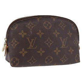 LOUIS VUITTON Monogram Pochette Cosmetic PM Pochette M43998 LV Auth 193337 Monogramme