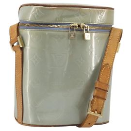 LOUIS VUITTON Bolso Sullivan Vertical Monogram Vernis Lavande M91258 Auth 195205 Otro