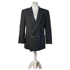 Vintage Dior Wollblazer Grau XL Grau