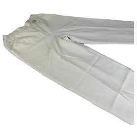Vintage Dior Tailored Pants Off-White M White