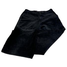 Vintage Dior Samtose Hose Schwarz M Schwarz