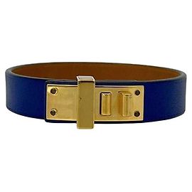 Hermès Hermes Mini Dog Charm Bracelet Navy blue